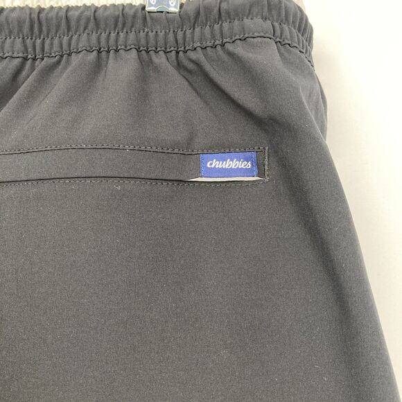 Chubbies Swim Trunks Mens XXL Black Swim Shorts 5.5 inch Mesh Brief Drawstring - Picture 4 of 8